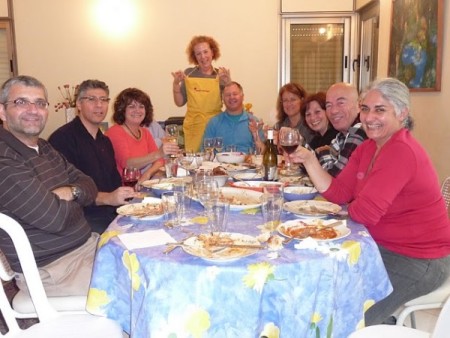 cooking in Tel Aviv